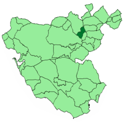 Map of Prado del Rey (Cádiz)